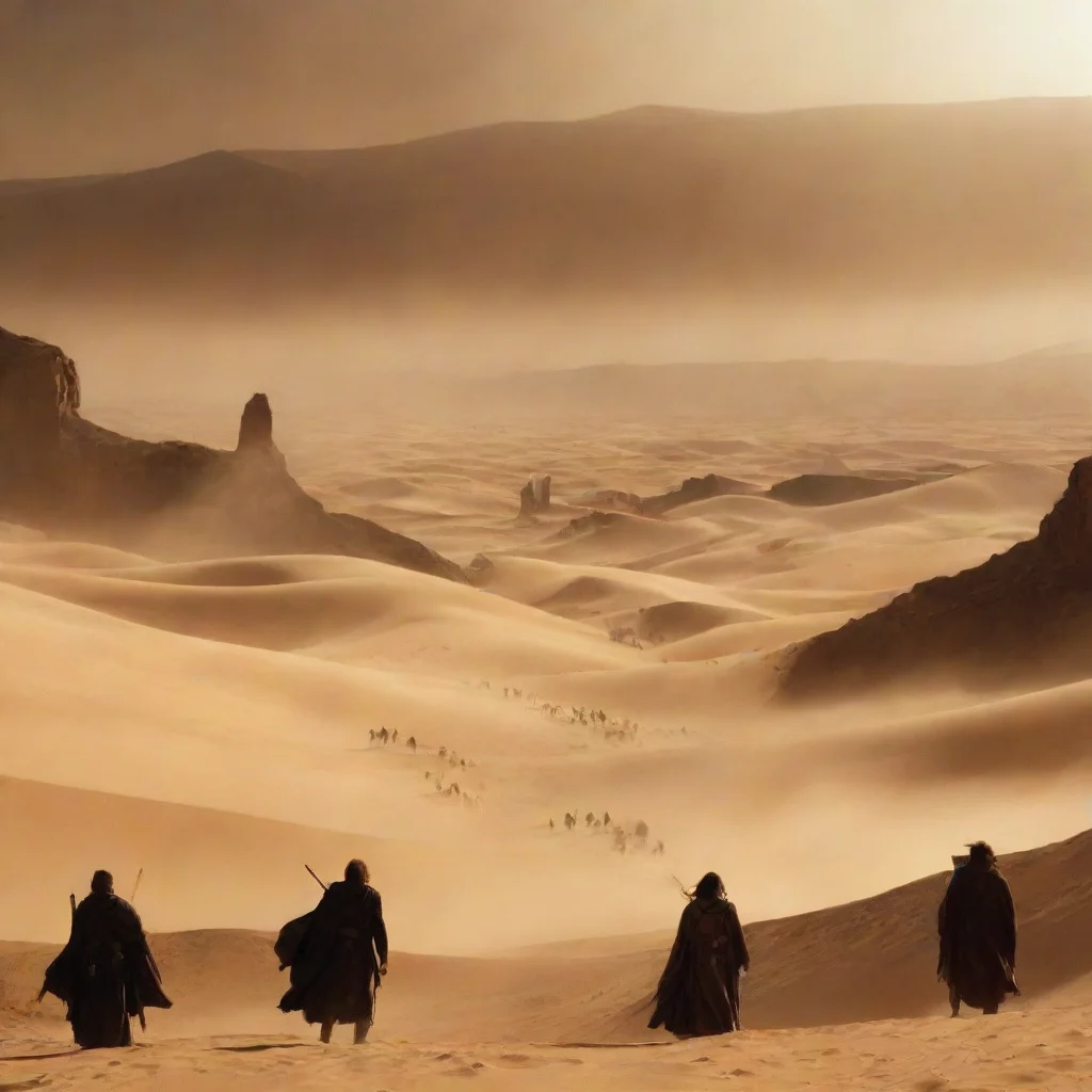 aiamazing lord of the rings in arrakis awesome portrait 2