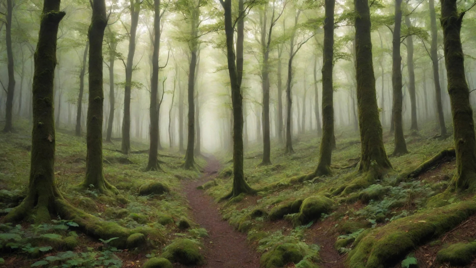 aiamazing magical hilly forest awesome portrait 2 wide