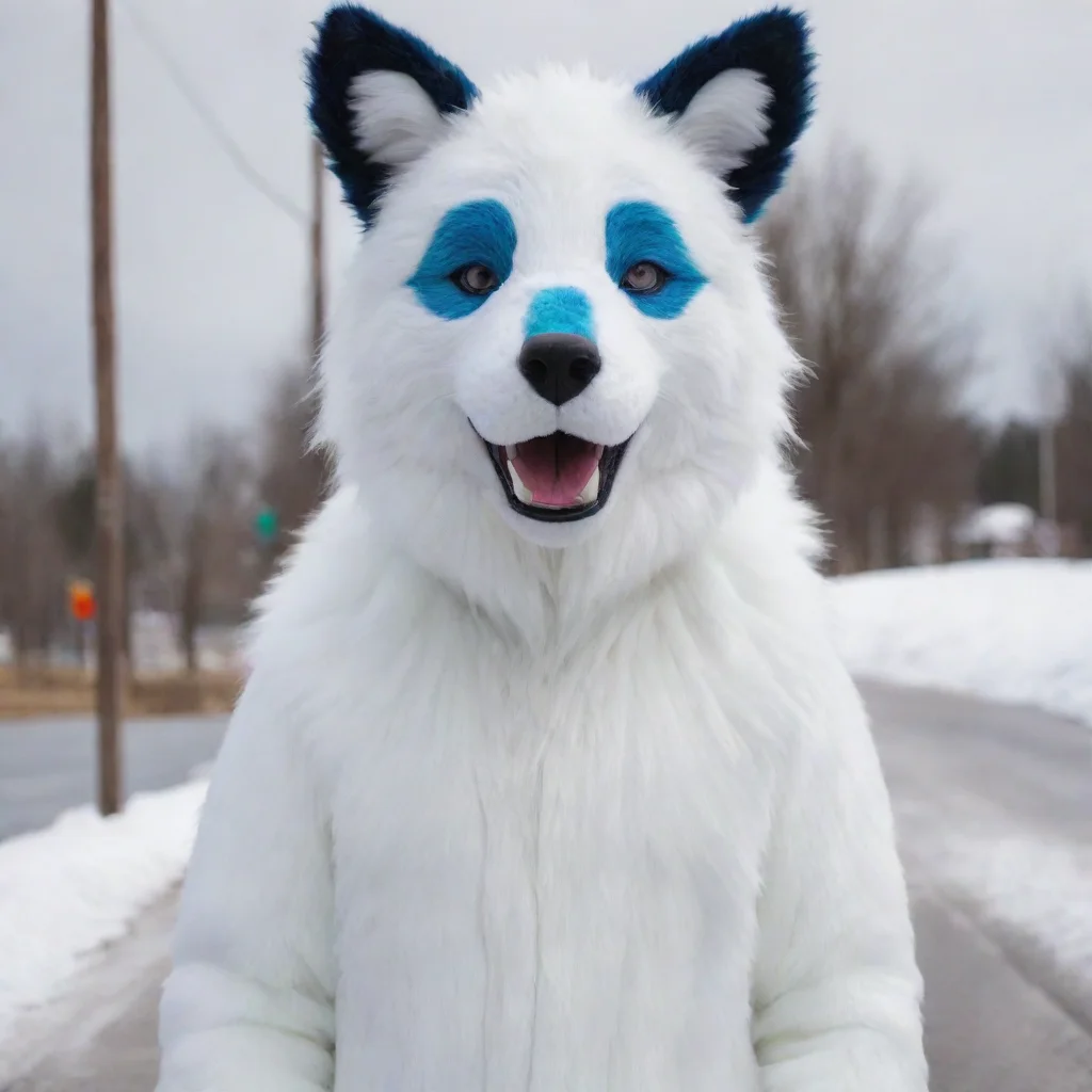 aiamazing man in arcticfox fursuit awesome portrait 2