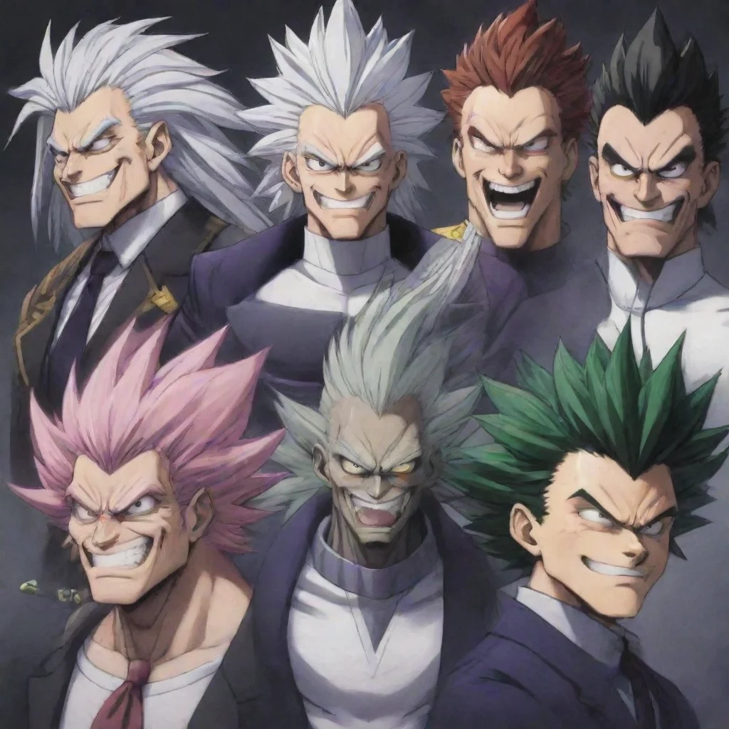 aiamazing mha villains awesome portrait 2