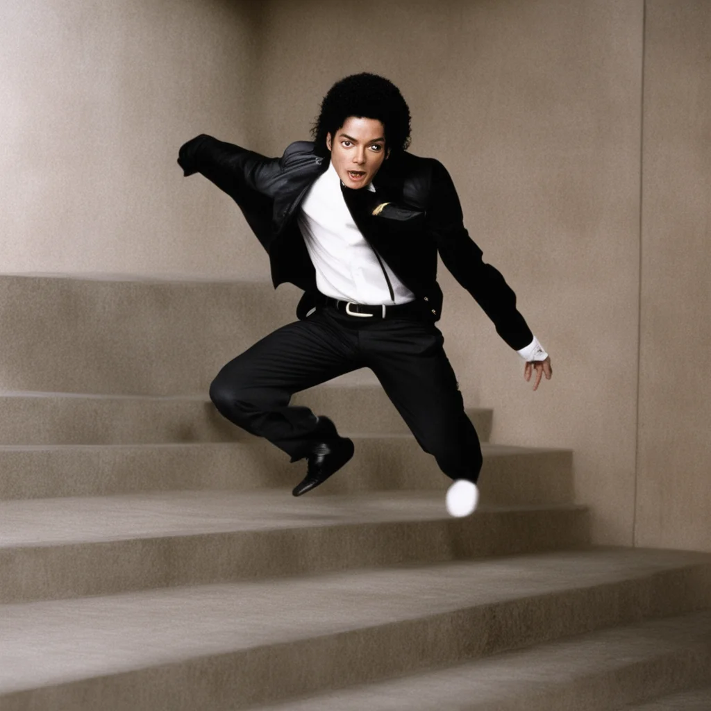amazing michael jackson falling down the stairs awesome portrait 2