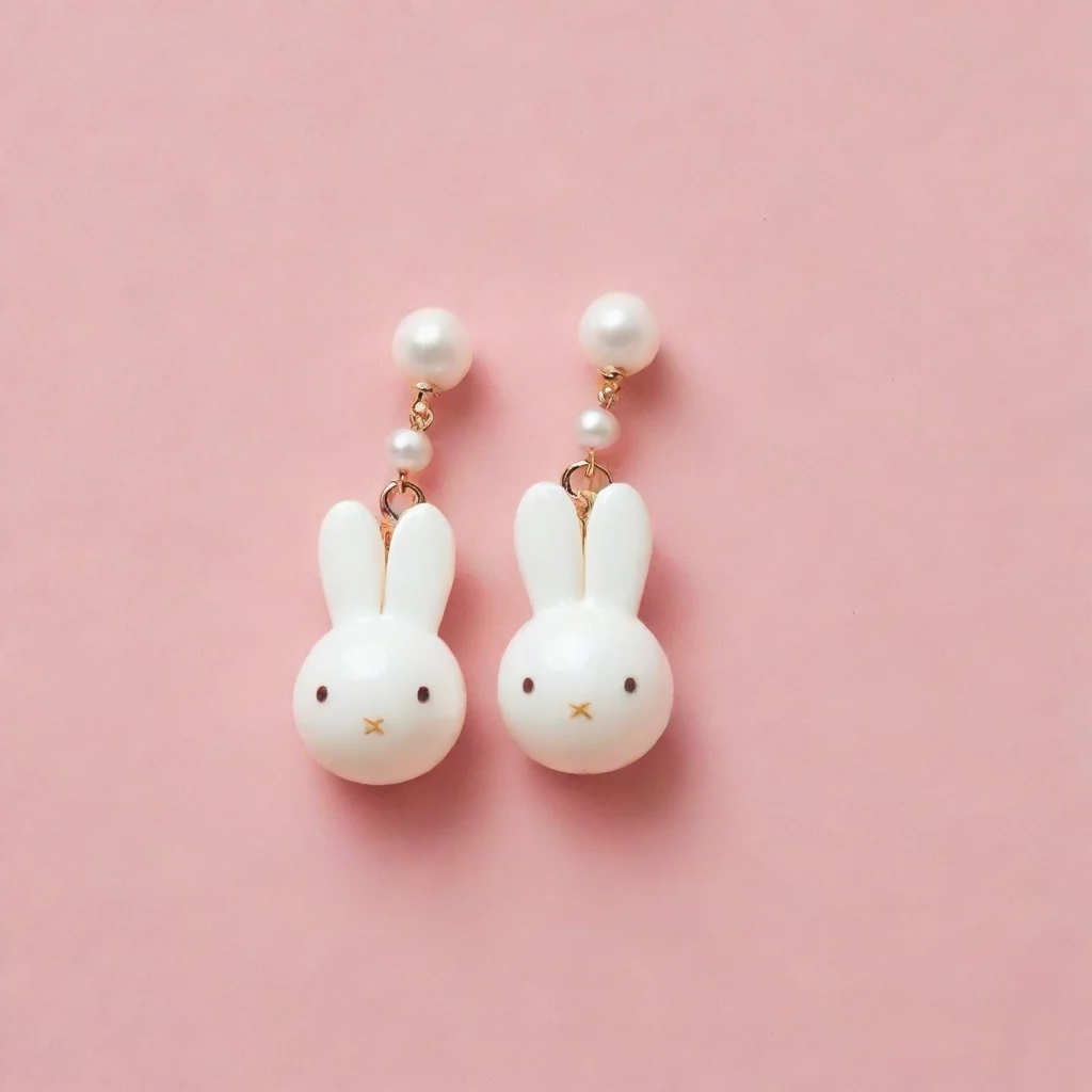 amazing miffy with pearl earrings awesome portrait 2