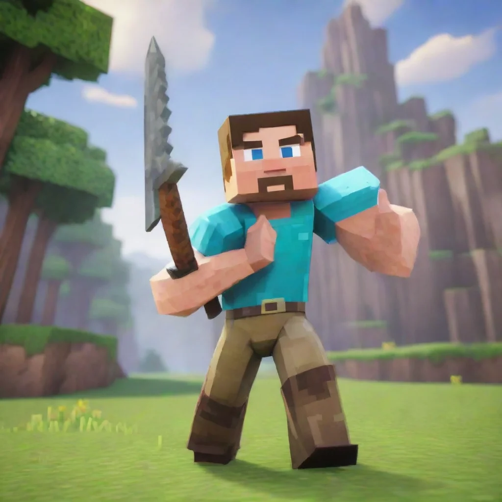 aiamazing minecraft steve in fortnite awesome portrait 2