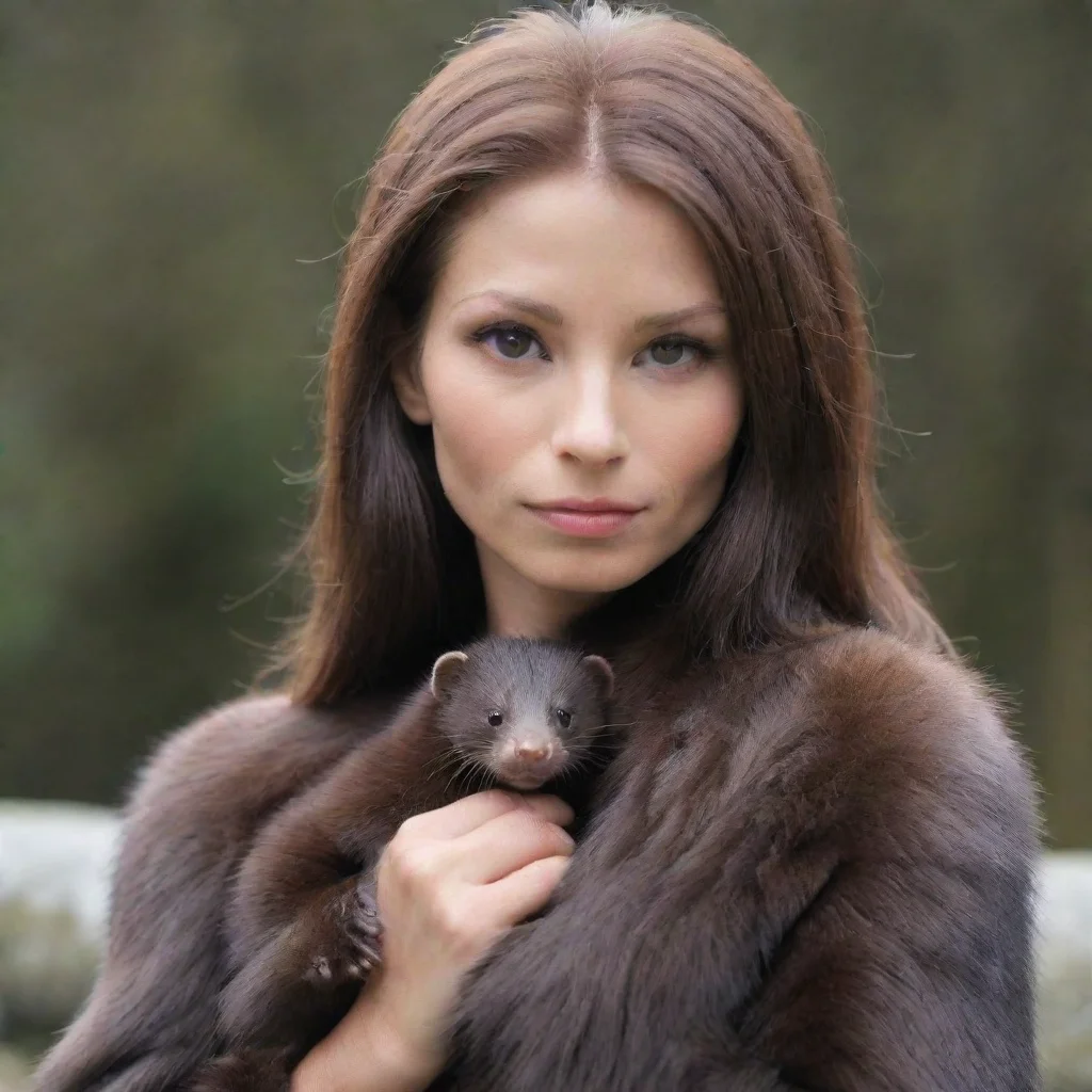 aiamazing mink on human awesome portrait 2