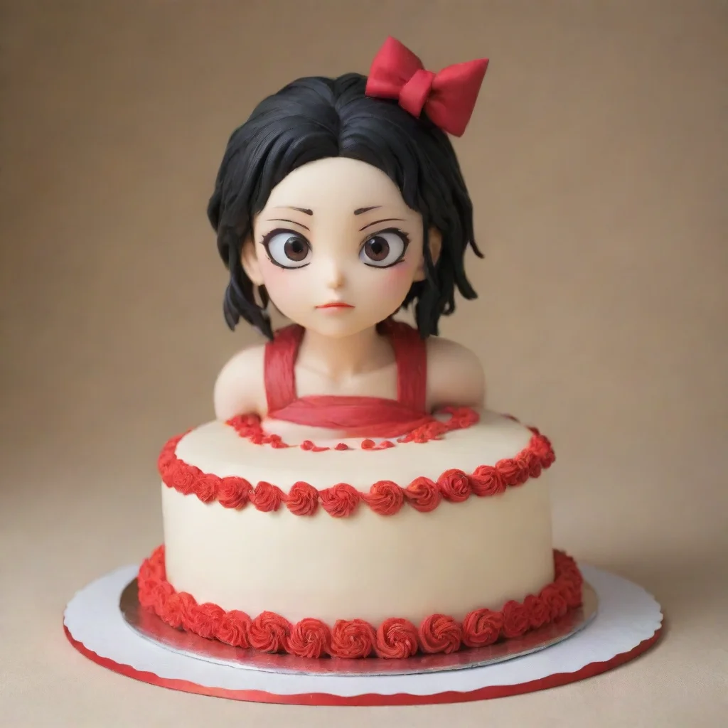 amazing momo yaoyorozu turned into a cake awesome portrait 2