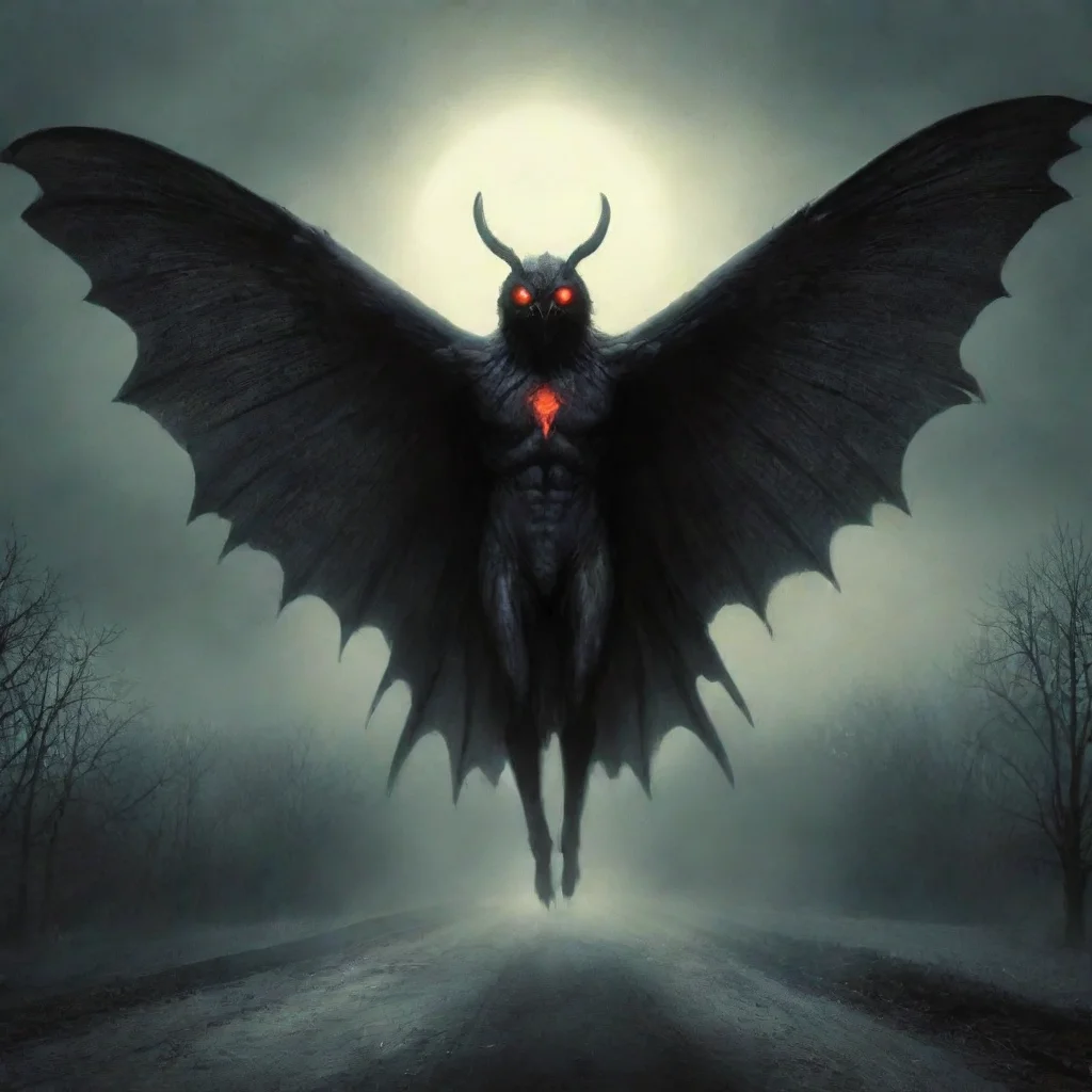 aiamazing mothman awesome portrait 2