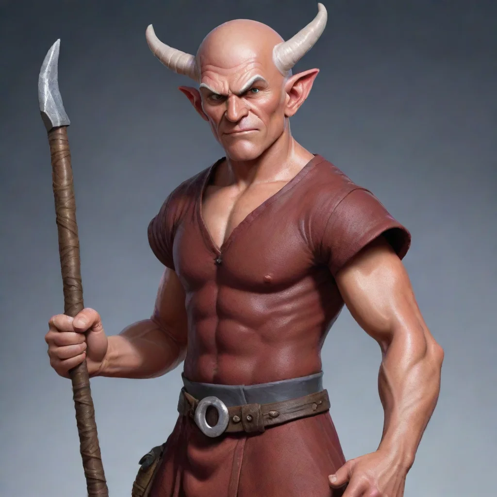 aiamazing mr clean as a tiefling from dungeons and dragons awesome portrait 2