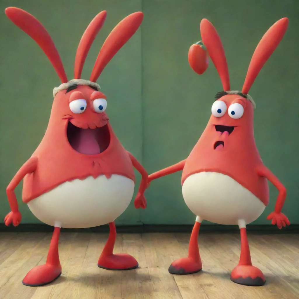 amazing mr krabs double cheeked up awesome portrait 2