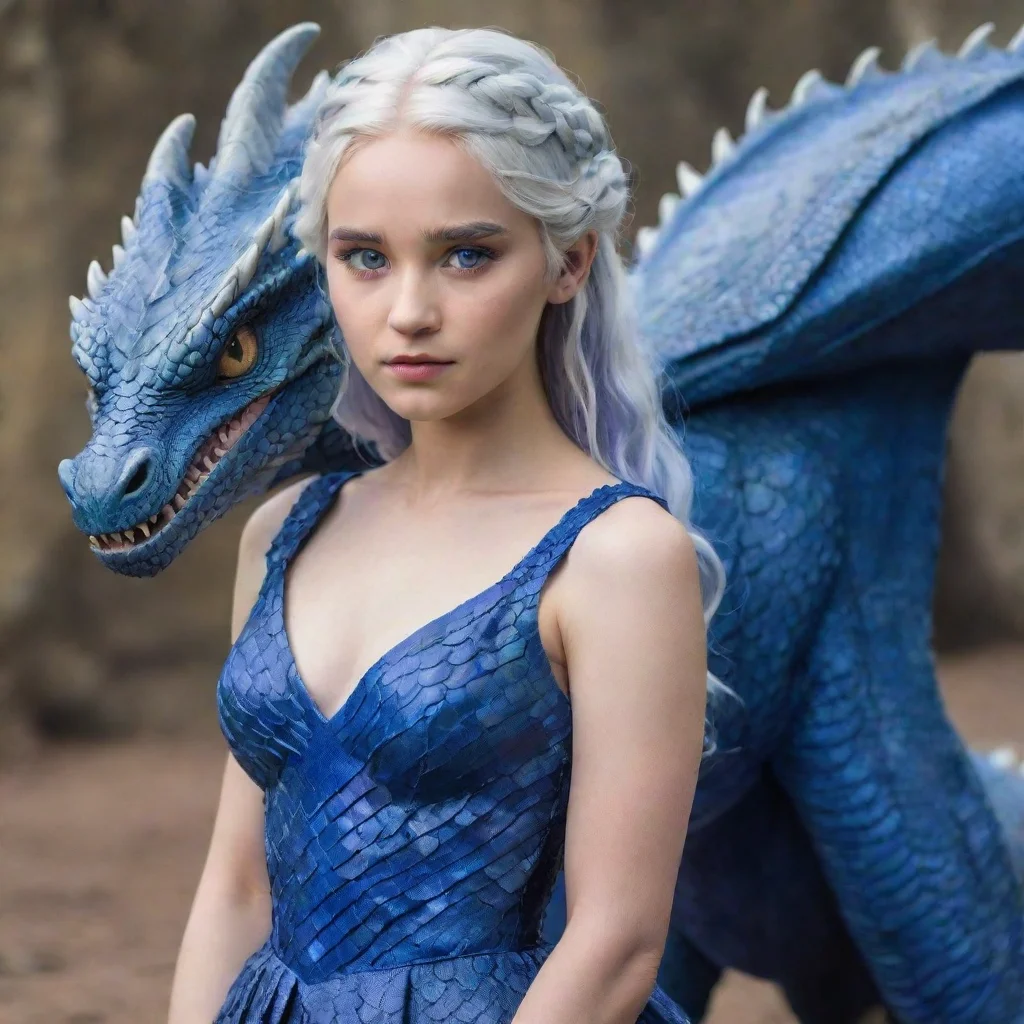 aiamazing mujer targaryen. joven 20 a%C3%B1os%2C ojos azules%2C tez blanca%2C cabello blanco. vestido p%C3%BArpura con escamas de drag%C3%B3n awesome portrait 2