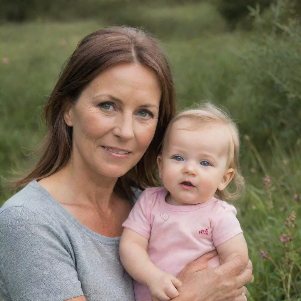 aiamazing n%C3%B6rdig mamma med kort r%C3%B6tt h%C3%A5r awesome portrait 2