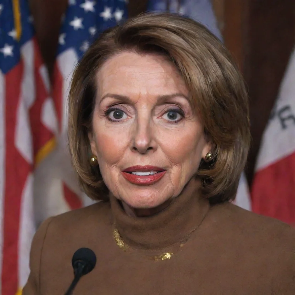 amazing nancy pelosi  awesome portrait 2