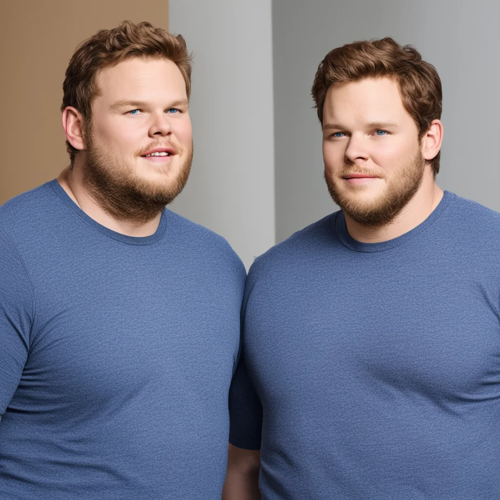 aiamazing obese chris pratt and tom holland awesome portrait 2