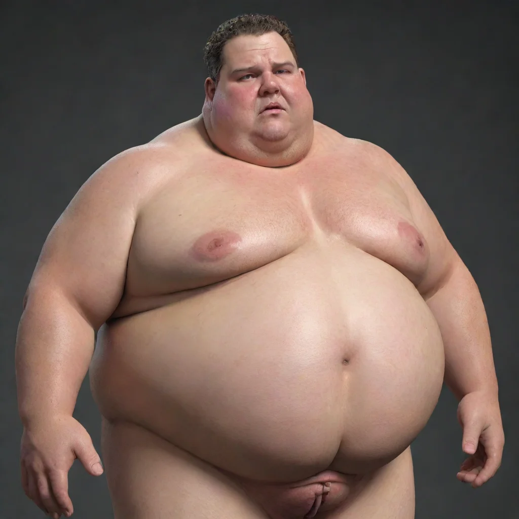 amazing obese male slob hd detailed awesome portrait 2