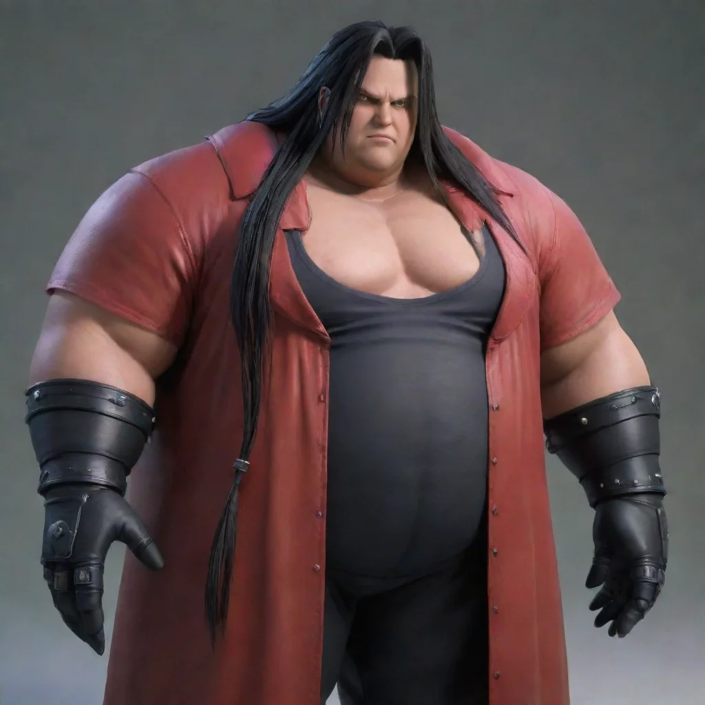 aiamazing obese vincent valentine final fantasy vii awesome portrait 2