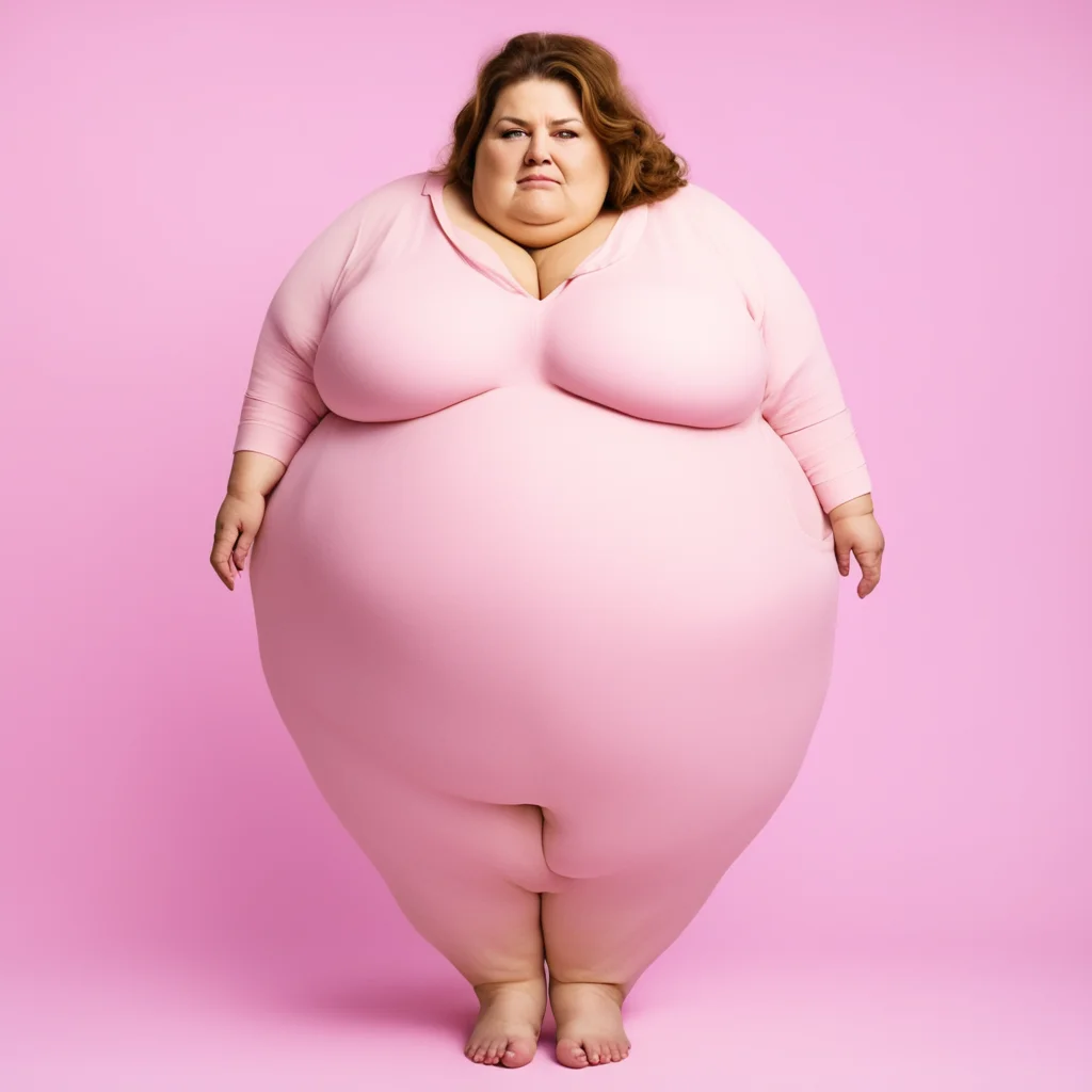aiamazing obese woman  awesome portrait 2