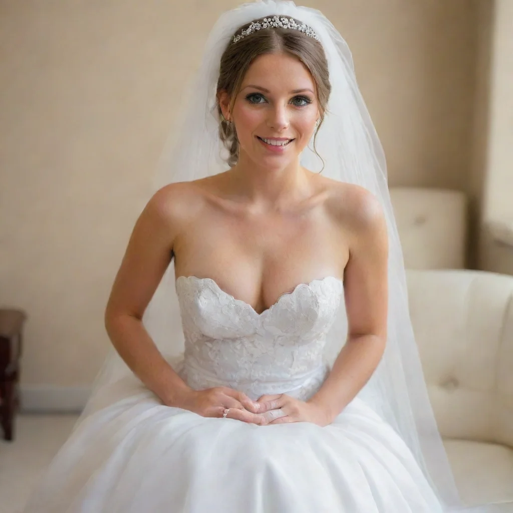 aiamazing pantiless bride awesome portrait 2