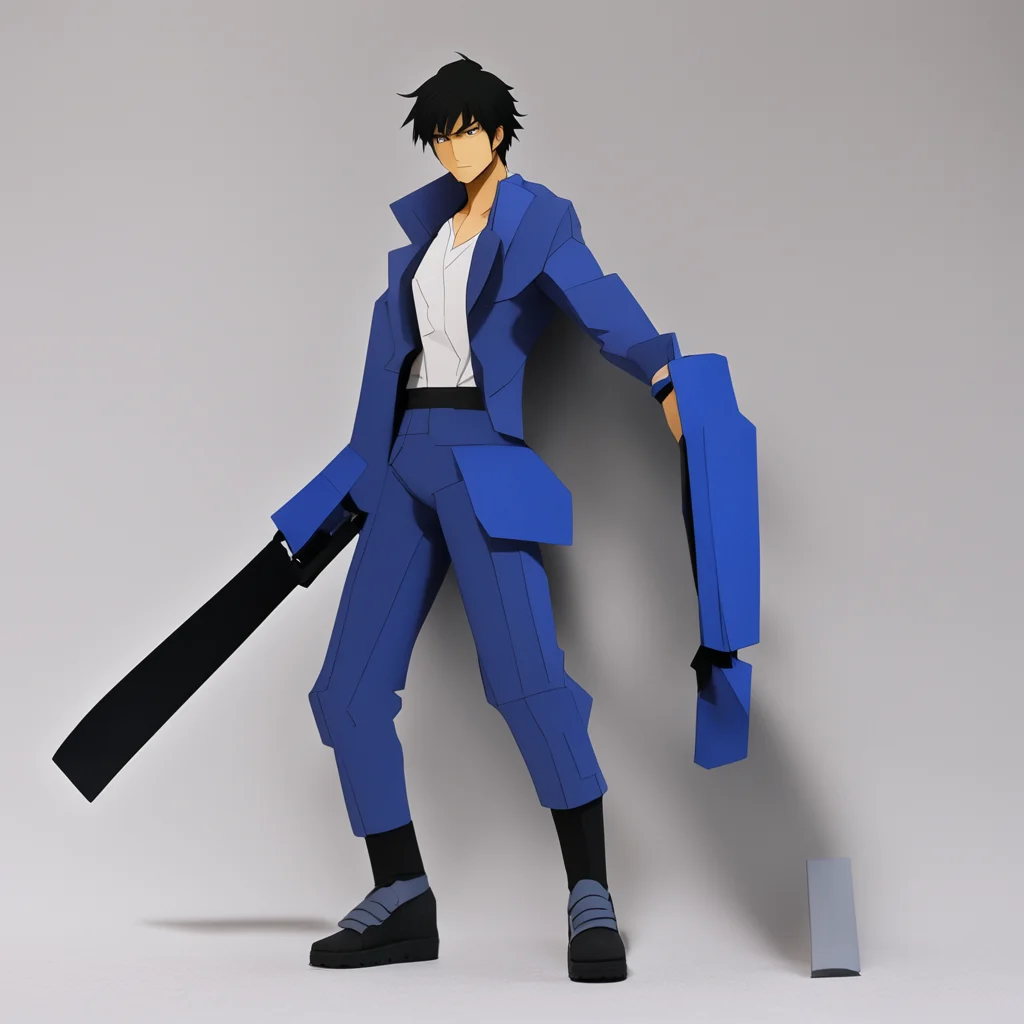 aiamazing papercraft de ryo saeba del anime city hunter awesome portrait 2