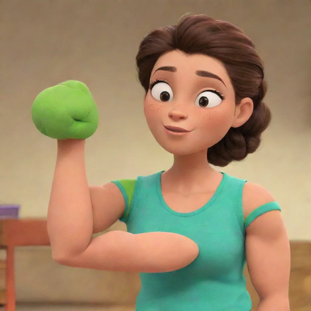 aiamazing pbs kids%3A alma%E2%80%99s way%3A alma%E2%80%99s mom biceps flex awesome portrait 2