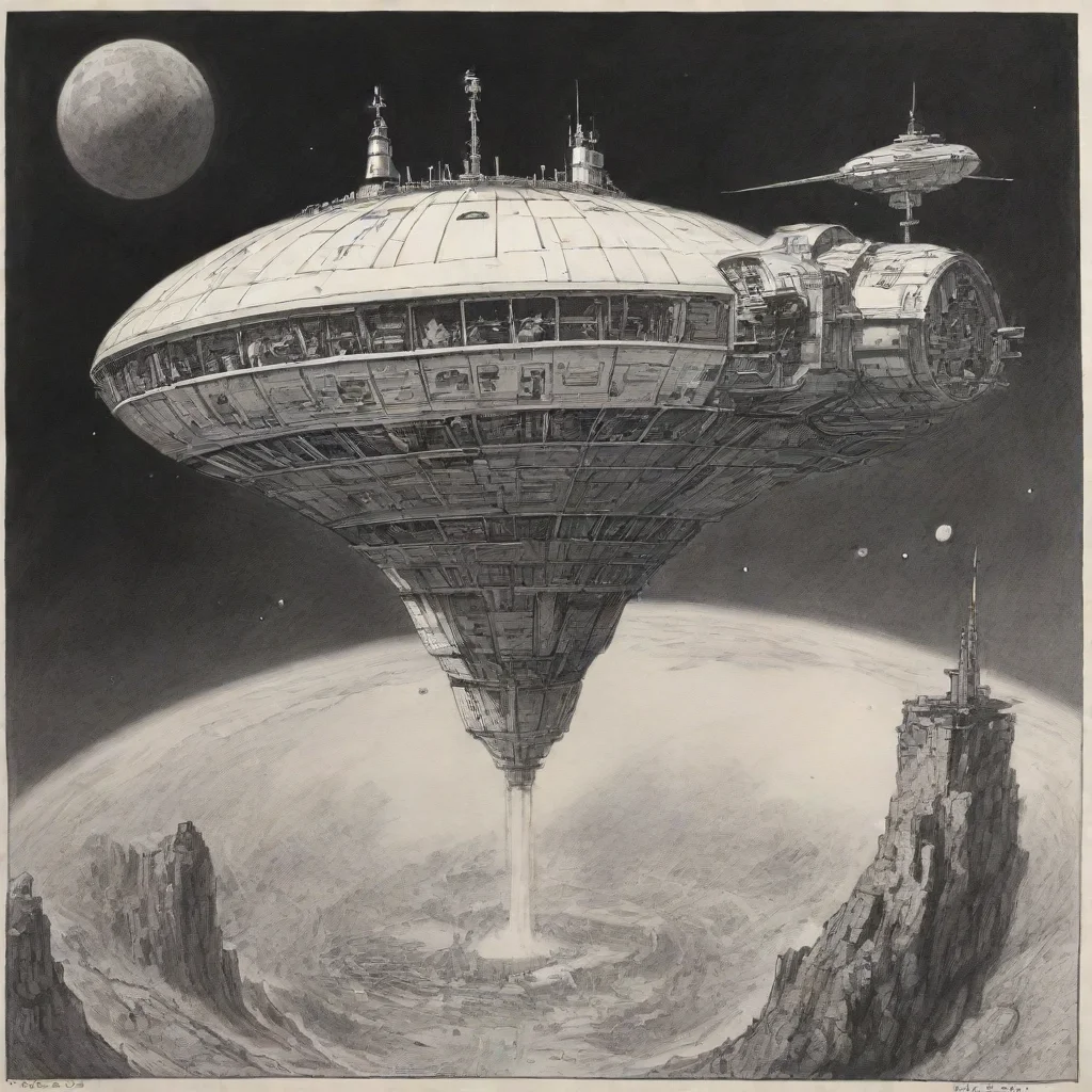 aiamazing perry rhodan%2C space station%2C ink drawing awesome portrait 2