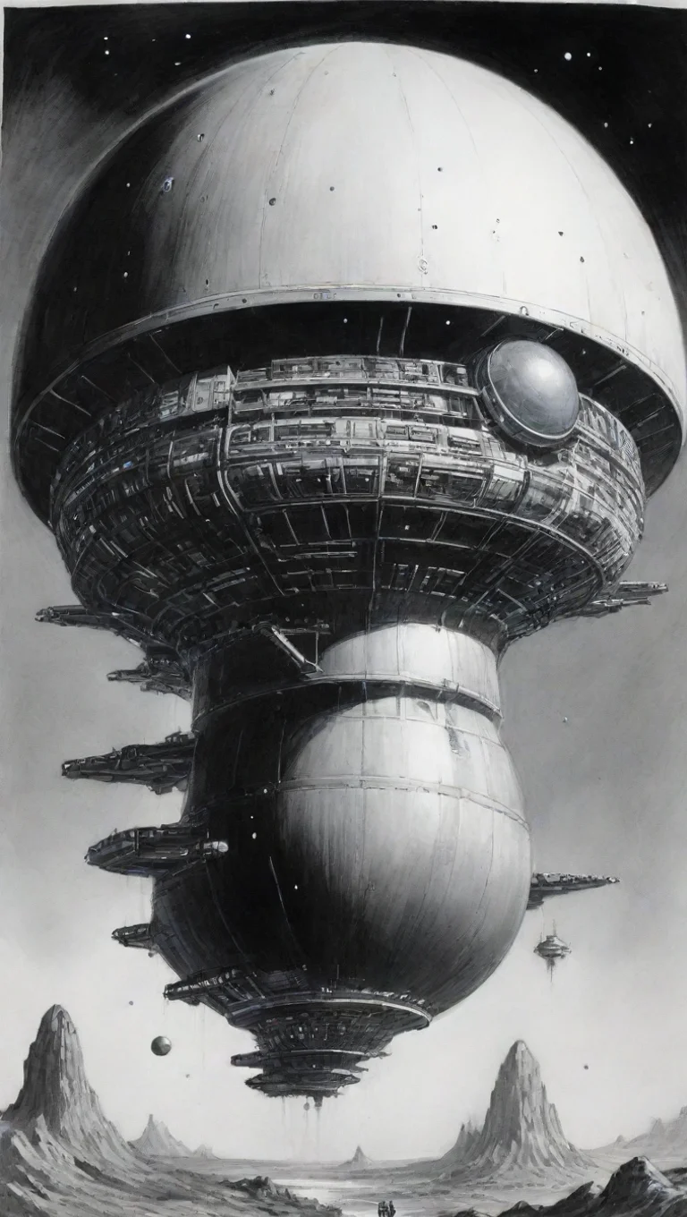 aiamazing perry rhodan full spherical spaceship ink awesome portrait 2 tall
