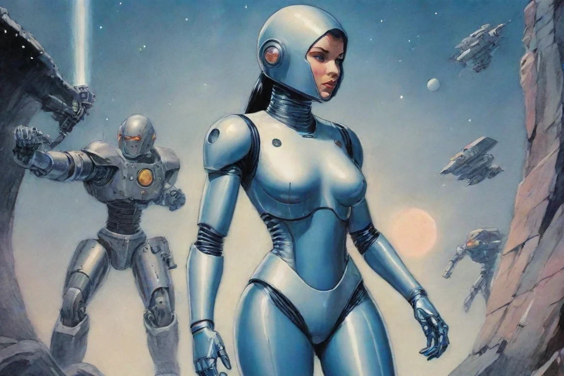 aiamazing perry rhodan robots and spacegirl ink awesome portrait 2 landscape
