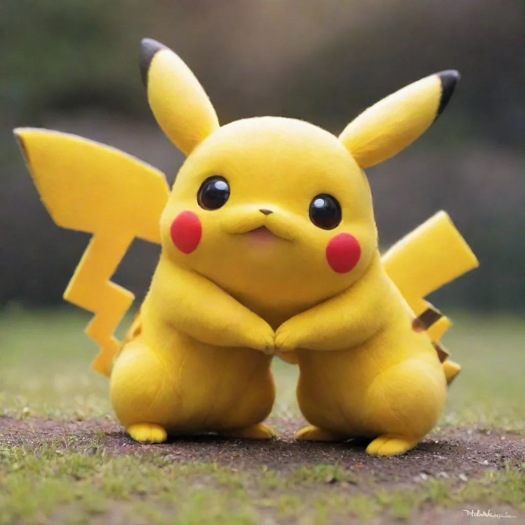 aiamazing pikachu love awesome portrait 2