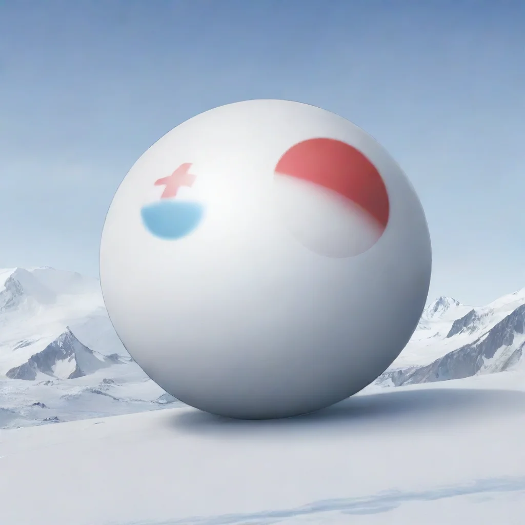 aiamazing polandball%2C antartica awesome portrait 2