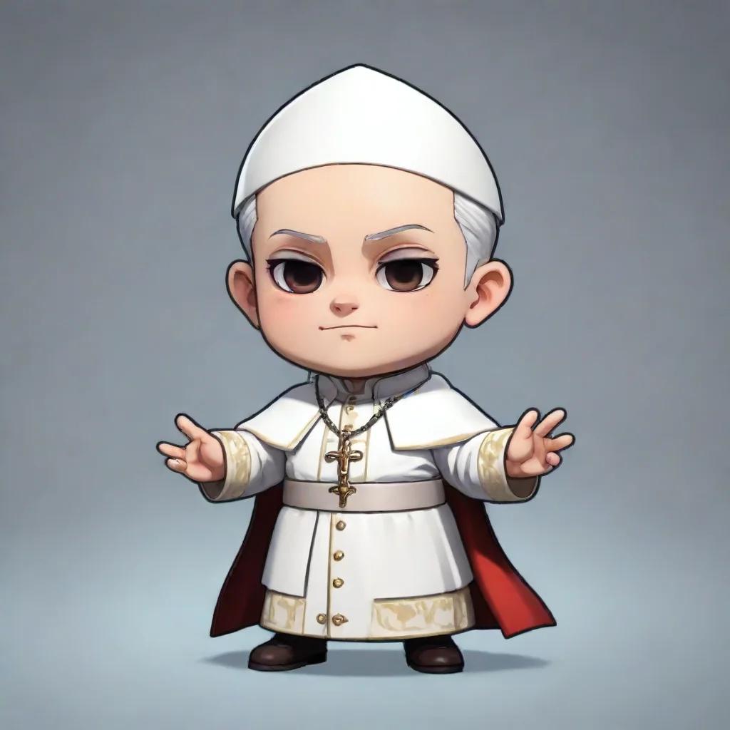 aiamazing pope of proctology chibi awesome portrait 2