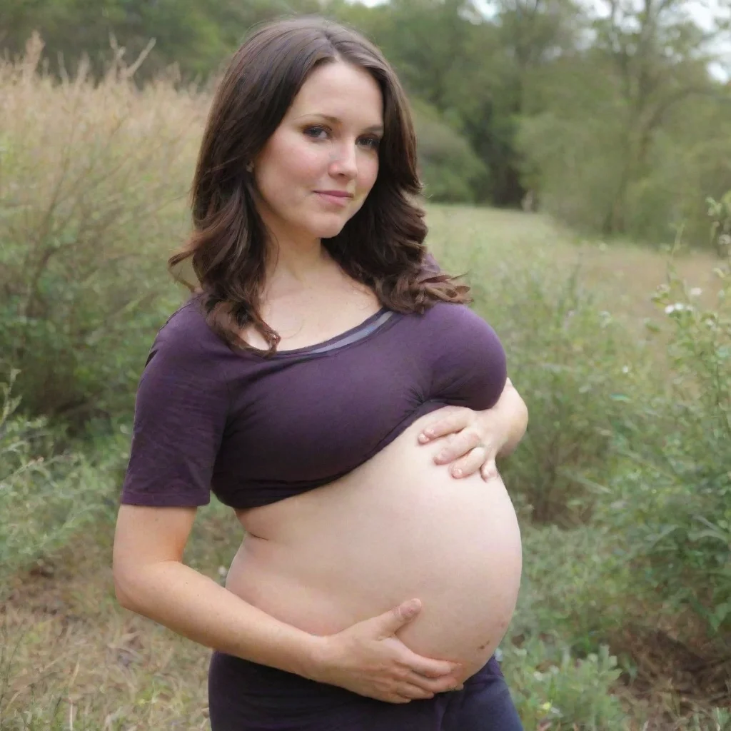 aiamazing pregnant awesome portrait 2