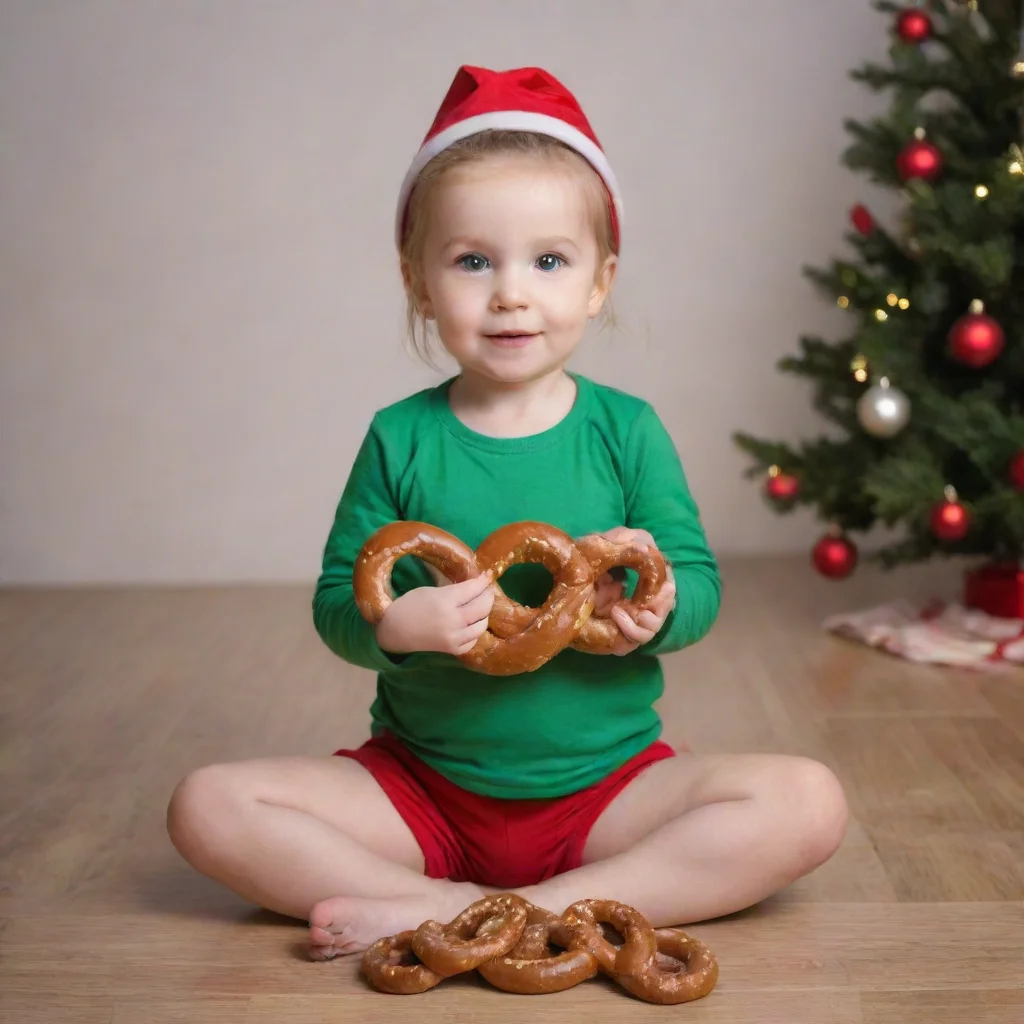 amazing pretzel pose christmas awesome portrait 2