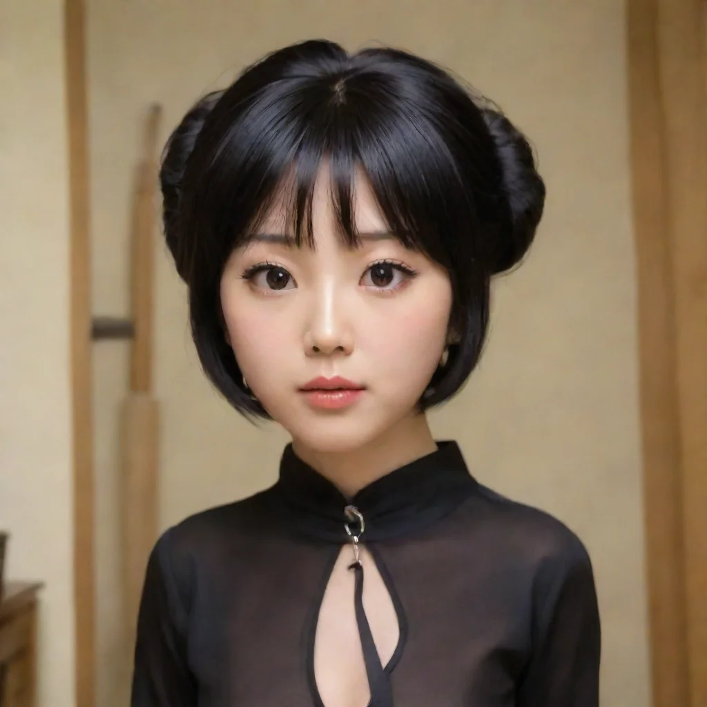 aiamazing princess japanese female slave  collared black hair hd  awesome portrait 2