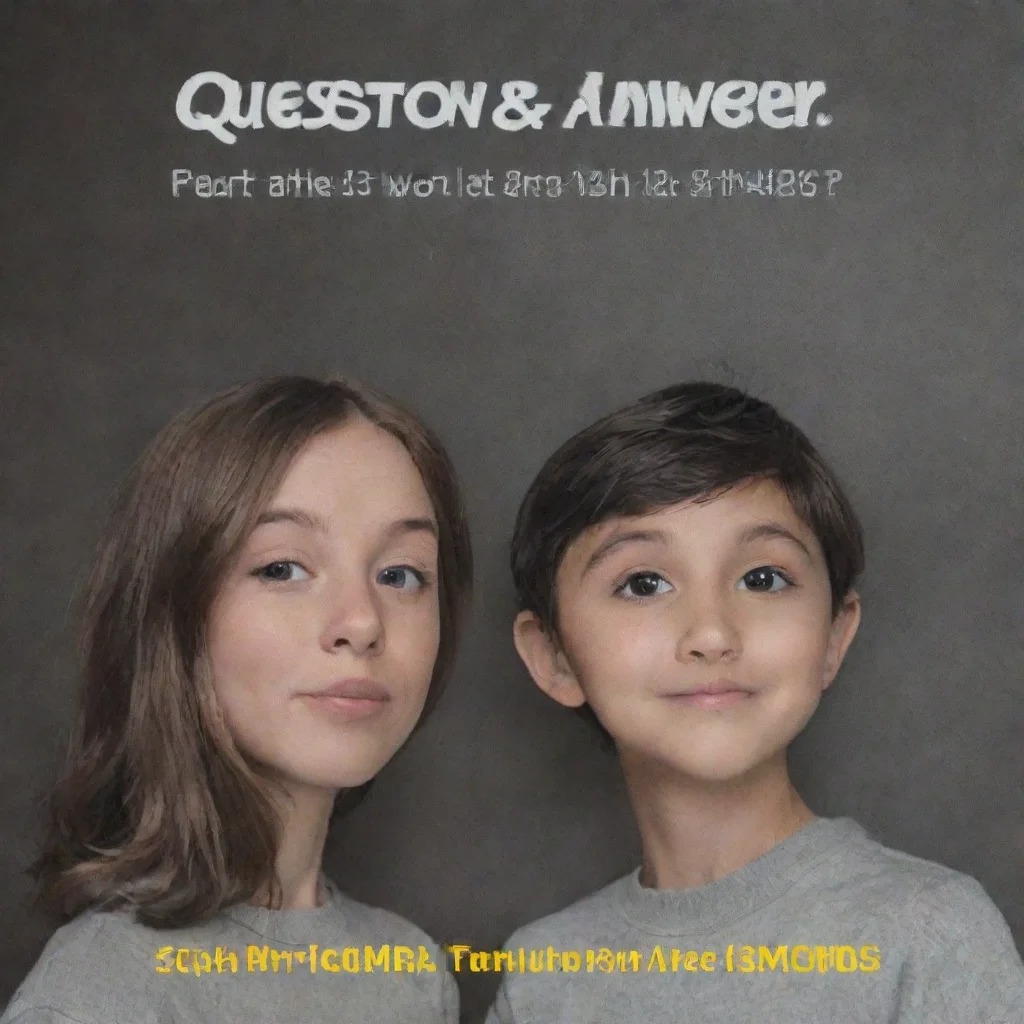 aiamazing question and answer cover awesome portrait 2