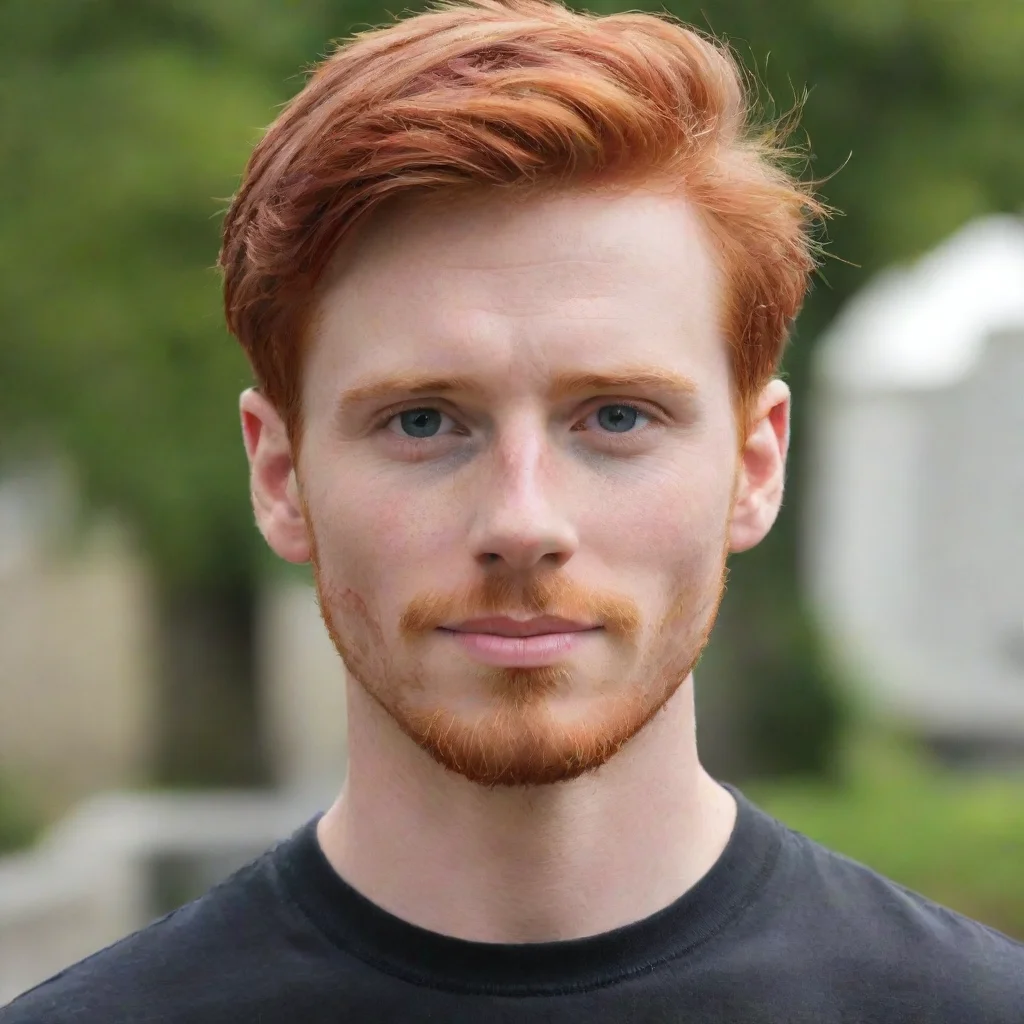 amazing red haired guy awesome portrait 2