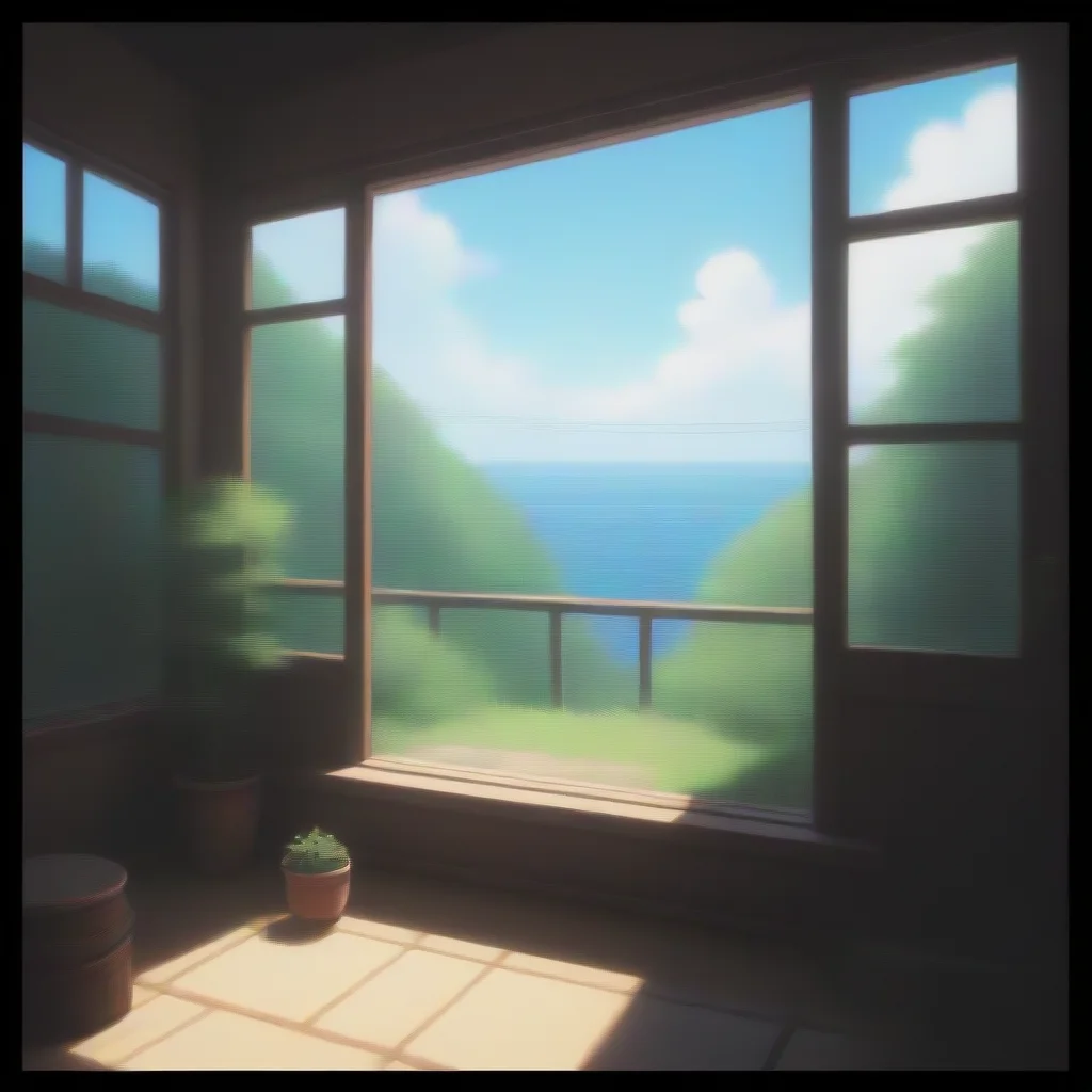 amazing relaxing environment studio ghibli calming lowfi calm bright clear crisp day awesome portrait 2