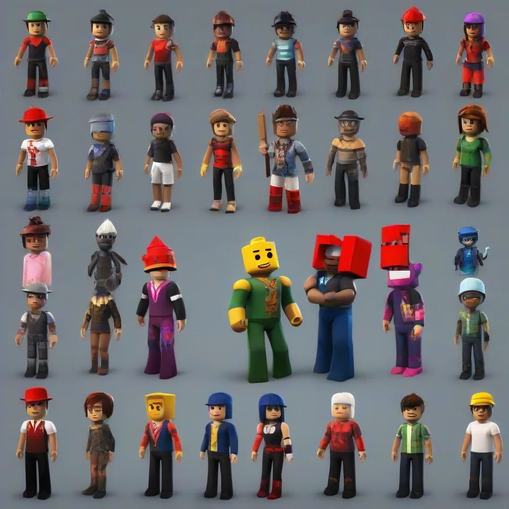 amazing roblox characters  awesome portrait 2