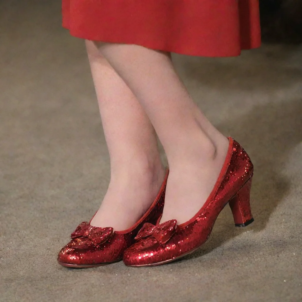 amazing ruby slippers  awesome portrait 2