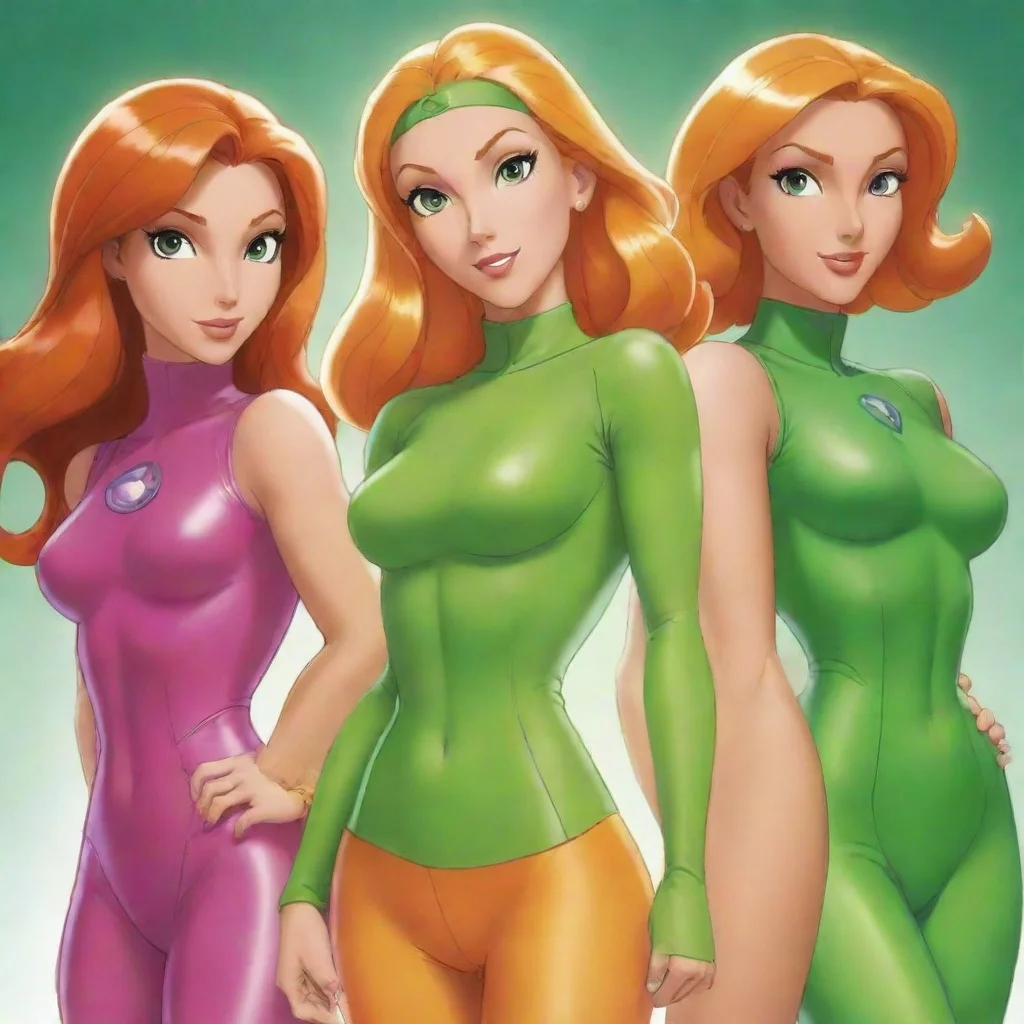 amazing sam totally spies  awesome portrait 2