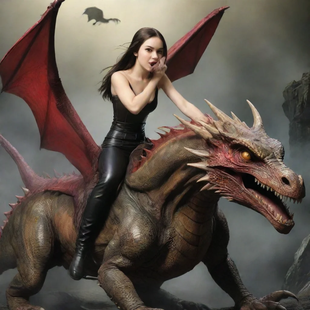 amazing sasha grey riding a dragon awesome portrait 2
