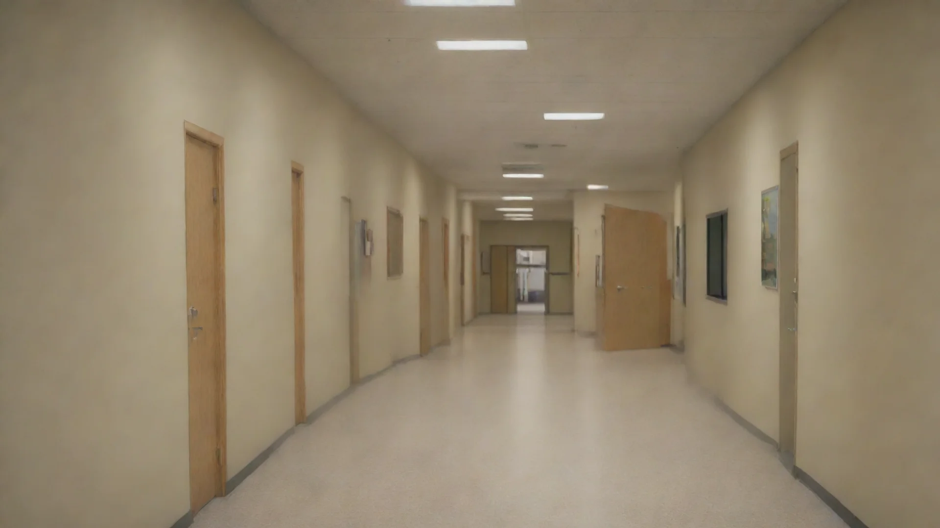 aiamazing school hallway%2C daylight%2C modern%2C realistic%3A%3A   aspect 16%3A9   version 6.0   awesome portrait 2 wide