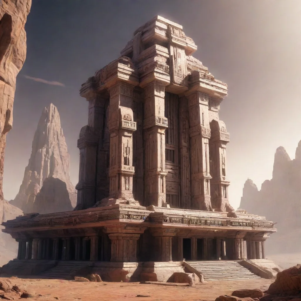 amazing sci fi temple awesome portrait 2