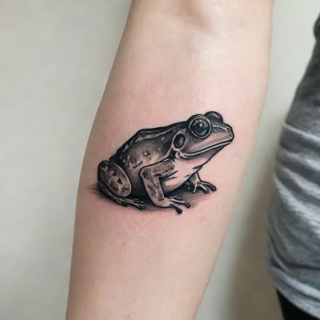 aiamazing she frog minimalistic fine lines black and white tattoo awesome portrait 2