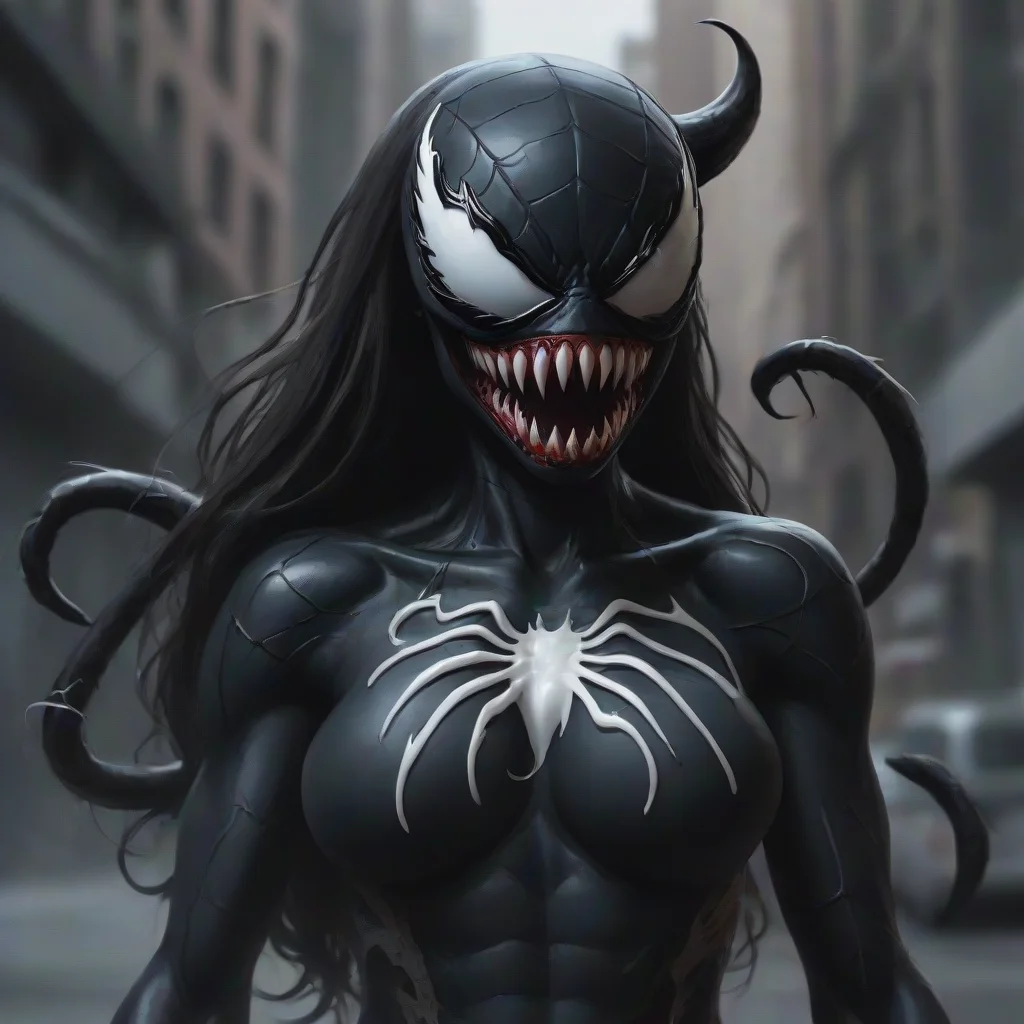 aiamazing she venom awesome portrait 2