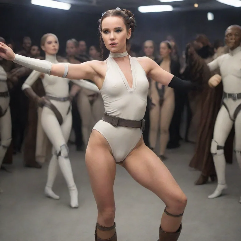 aiamazing slave her from star wars dance  awesome portrait 2