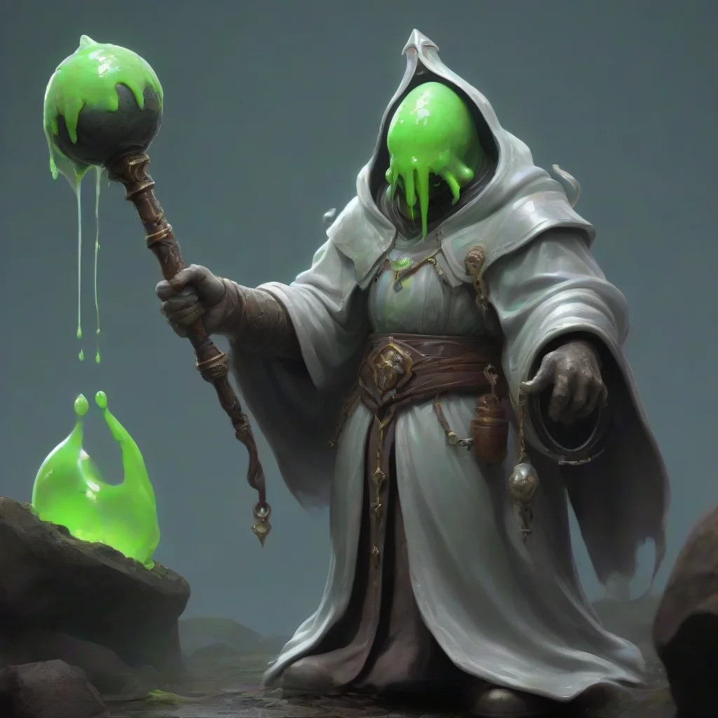 aiamazing slime cleric with a mace awesome portrait 2
