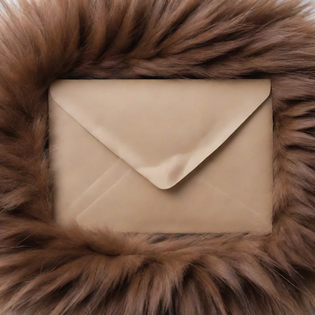 amazing snowy background a human mail covered in realistic brown mink fur  awesome portrait 2