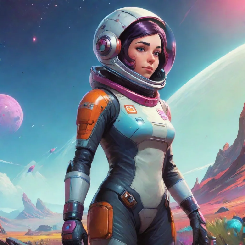 aiamazing spacegirl no man%27s sky awesome portrait 2