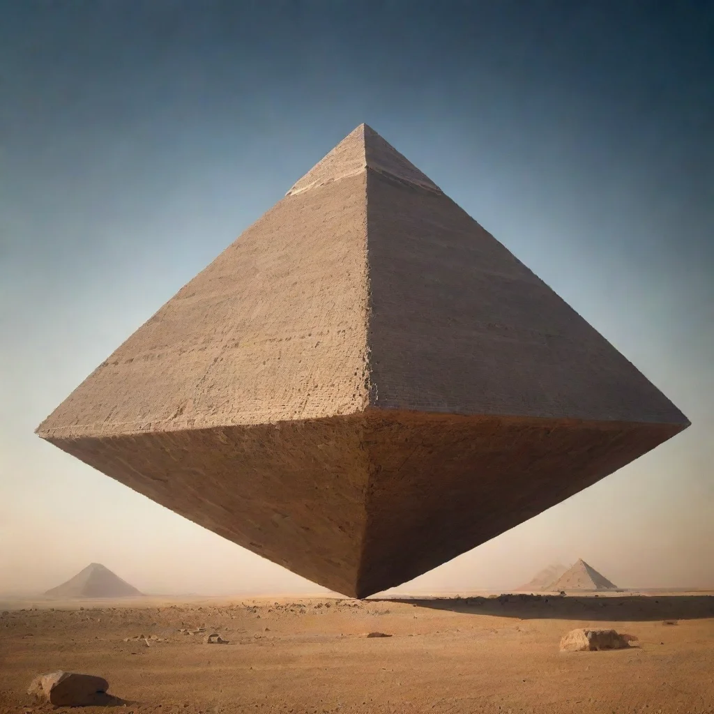 amazing spaceship shaped like pyramid awesome portrait 2