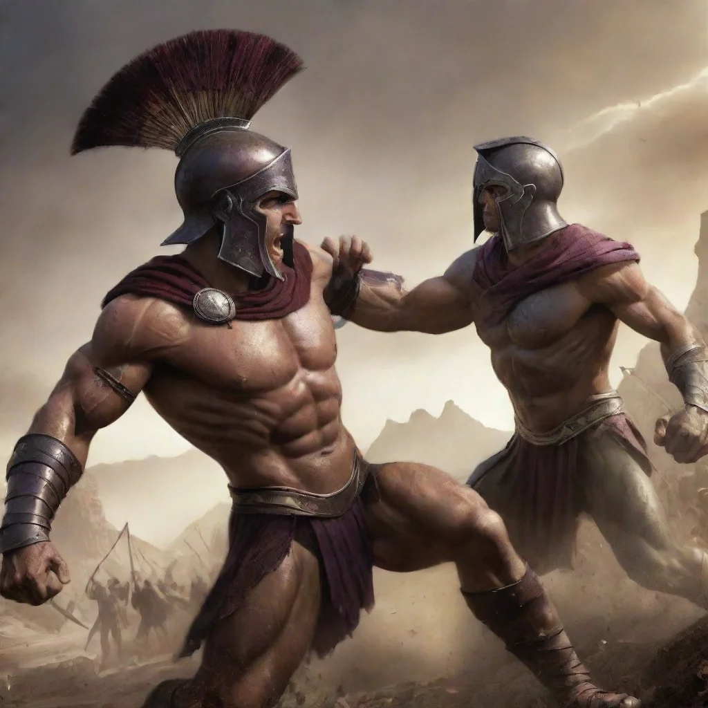 amazing spartan vs illyrian awesome portrait 2