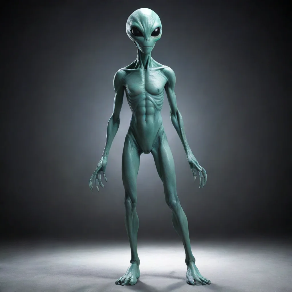 amazing standing tall alien t posed  awesome portrait 2