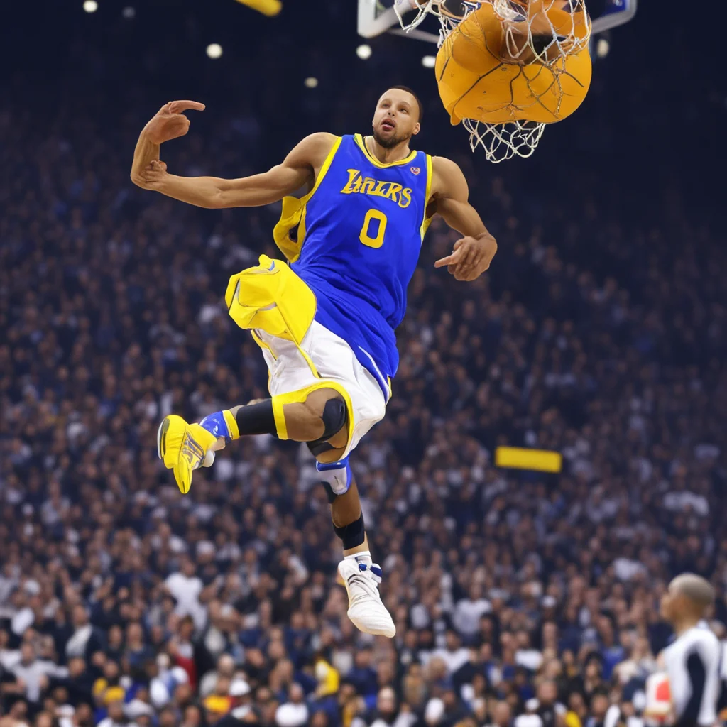 aiamazing stephen curry dunking  awesome portrait 2